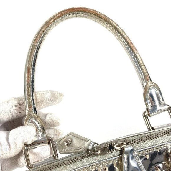 LOUIS VUITTON M95273 MonogramMiroir Alma GM Tote Bag Hand Bag Argent Silver - Picture 11 of 16